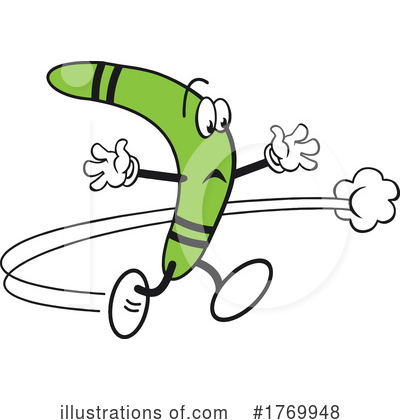 Boomerang Clipart #1769948 by Johnny Sajem