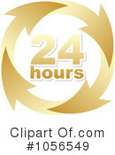 24 Hours Clipart #1056549 by Andrei Marincas