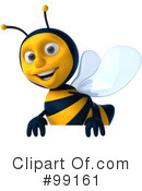 3d Bee Clipart #99161 by Julos