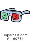 3d Glasses Clipart #1190784 by lineartestpilot