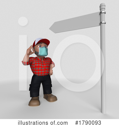 Royalty-Free (RF) 3d People Clipart Illustration by KJ Pargeter - Stock Sample #1790093