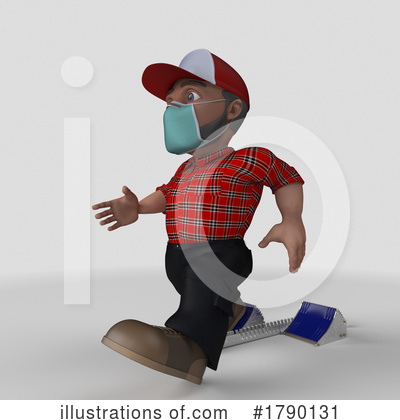 Royalty-Free (RF) 3d People Clipart Illustration by KJ Pargeter - Stock Sample #1790131