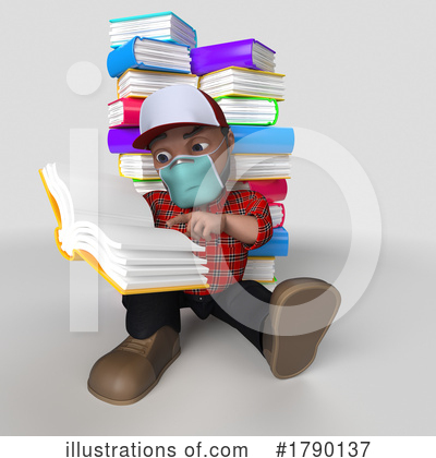Royalty-Free (RF) 3d People Clipart Illustration by KJ Pargeter - Stock Sample #1790137