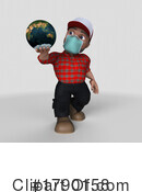 3d People Clipart #1790158 by KJ Pargeter