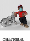 3d People Clipart #1790219 by KJ Pargeter