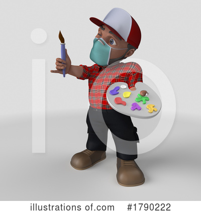 Royalty-Free (RF) 3d People Clipart Illustration by KJ Pargeter - Stock Sample #1790222
