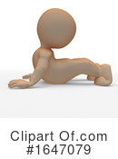 3d Person Clipart #1647079 by KJ Pargeter