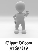 3d Person Clipart #1697819 by KJ Pargeter