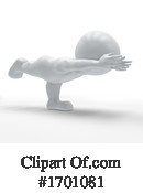 3d Person Clipart #1701081 by KJ Pargeter