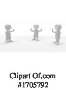 3d Person Clipart #1705792 by KJ Pargeter
