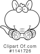 Aardvark Clipart #1141726 by Cory Thoman