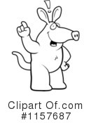 Aardvark Clipart #1157687 by Cory Thoman