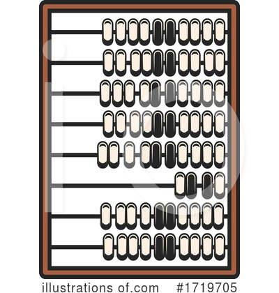 Abacus Clipart #1719705 by Vector Tradition SM