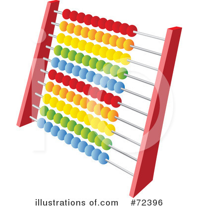 Royalty-Free (RF) Abacus Clipart Illustration by cidepix - Stock Sample #72396