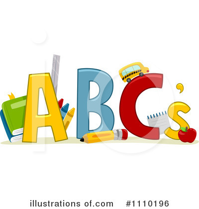 Royalty-Free (RF) Abc Clipart Illustration by BNP Design Studio - Stock Sample #1110196