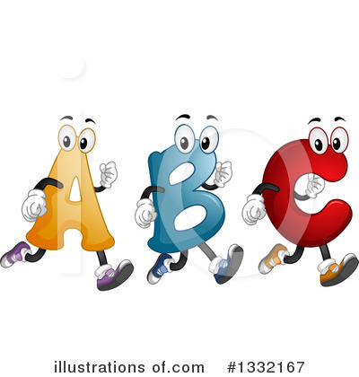 Royalty-Free (RF) Abc Clipart Illustration by BNP Design Studio - Stock Sample #1332167