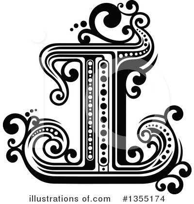 Letter I Clipart #1355174 by Vector Tradition SM