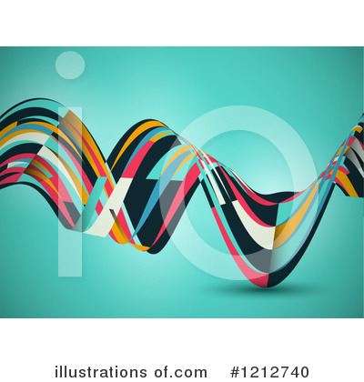 Royalty-Free (RF) Abstract Clipart Illustration by KJ Pargeter - Stock Sample #1212740