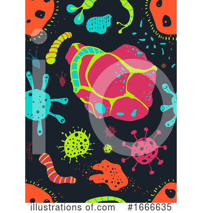Bacteria Clipart #1666635 by BNP Design Studio