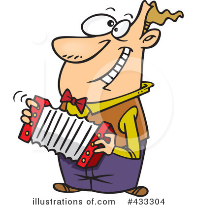 Royalty-Free (RF) Accordion Clipart Illustration by toonaday - Stock Sample #433304