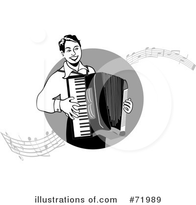 Royalty-Free (RF) Accordion Clipart Illustration by inkgraphics - Stock Sample #71989