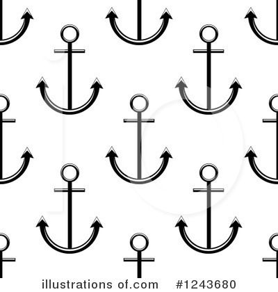 Royalty-Free (RF) Achor Clipart Illustration by Vector Tradition SM - Stock Sample #1243680