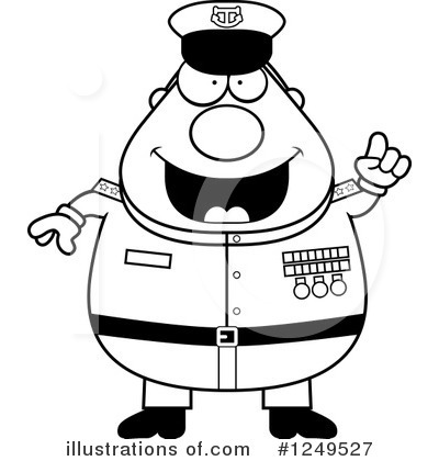 Royalty-Free (RF) Admiral Clipart Illustration by Cory Thoman - Stock Sample #1249527