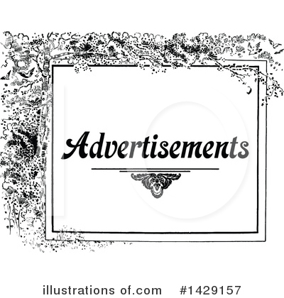 Royalty-Free (RF) Advertising Clipart Illustration by Prawny Vintage - Stock Sample #1429157