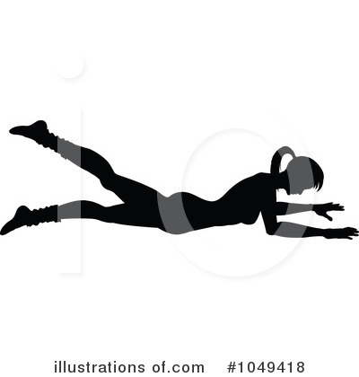 Royalty-Free (RF) Aerobics Clipart Illustration by elaineitalia - Stock Sample #1049418
