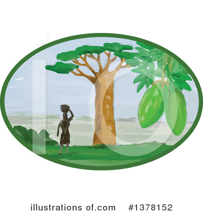 Royalty-Free (RF) Africa Clipart Illustration by patrimonio - Stock Sample #1378152