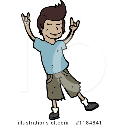 Royalty-Free (RF) African American Boy Clipart Illustration by lineartestpilot - Stock Sample #1184841