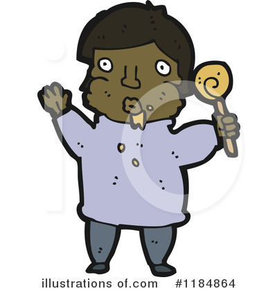 Royalty-Free (RF) African American Boy Clipart Illustration by lineartestpilot - Stock Sample #1184864