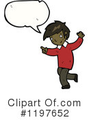 African American Boy Clipart #1197652 by lineartestpilot