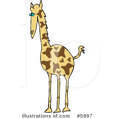 Giraffe Clipart #5997 by djart