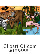 African Animals Clipart #1065581 by dero