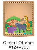 African Animals Clipart #1244598 by visekart