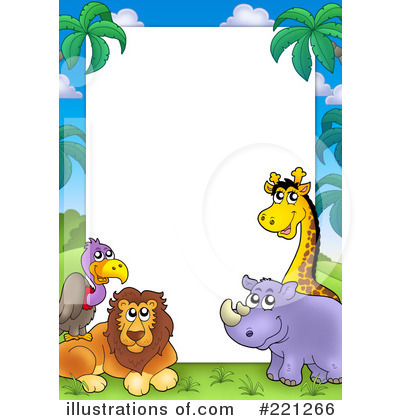 Zoo Animals Clipart #221266 by visekart