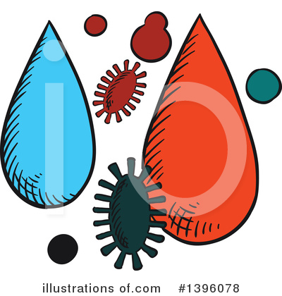 Amoeba Clipart #1396078 by Vector Tradition SM