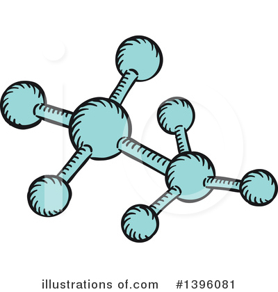 Molecule Clipart #1396081 by Vector Tradition SM