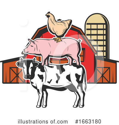 Barn Clipart #1663180 by Vector Tradition SM