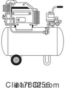 Air Compressor Clipart #1783256 by Lal Perera