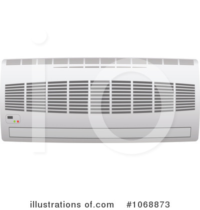 Royalty-Free (RF) Air Conditioner Clipart Illustration by michaeltravers - Stock Sample #1068873