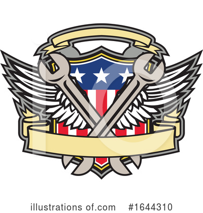 Royalty-Free (RF) Air Force Clipart Illustration by patrimonio - Stock Sample #1644310