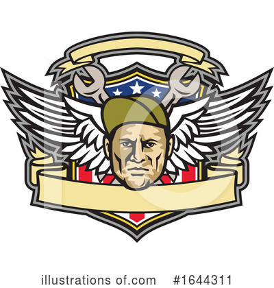 Air Force Clipart #1644311 by patrimonio