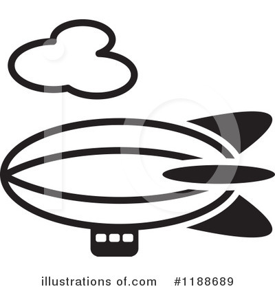 Airship Clipart #1188689 by Lal Perera