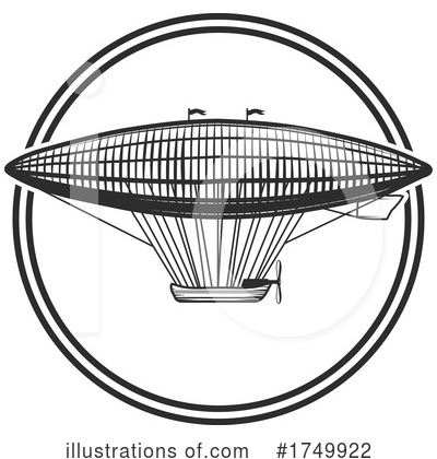 Airship Clipart #1749922 by Vector Tradition SM