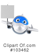 Airplane Clipart #103462 by Julos