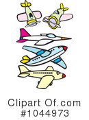 Airplane Clipart #1044973 by xunantunich