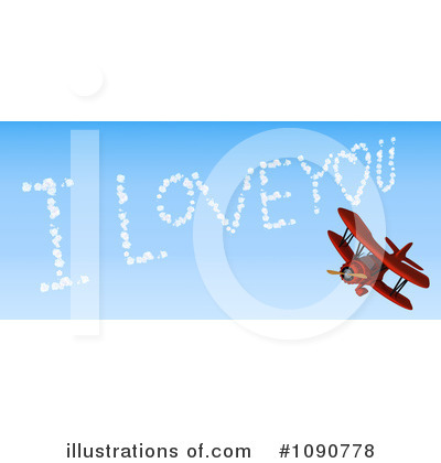 Biplane Clipart #1090778 by KJ Pargeter