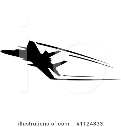 Royalty-Free (RF) Airplane Clipart Illustration by Vector Tradition SM - Stock Sample #1124833